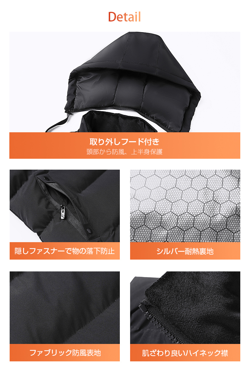 11箇所発熱 加熱ベスト