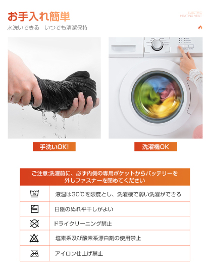 11箇所発熱 加熱ベスト