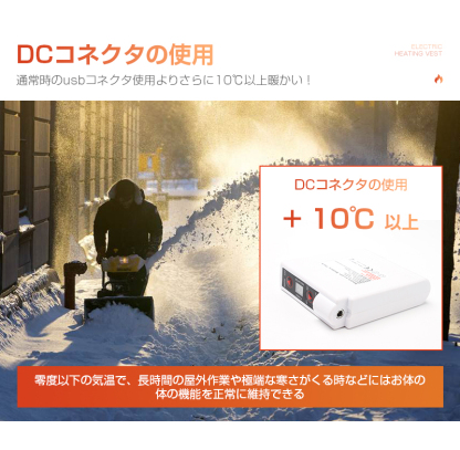 11箇所発熱 加熱ベスト