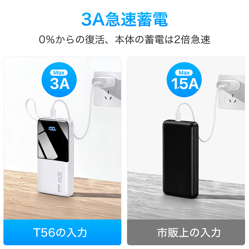 T56モバイルバッテリー