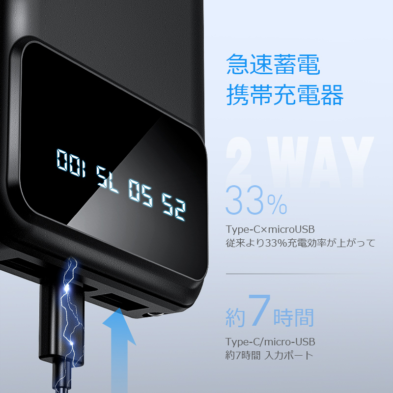 K80モバイルバッテリー