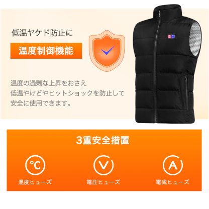 B117電熱ベスト+バッテリー