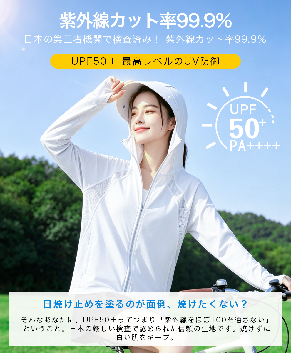 CM11 UVパーカー