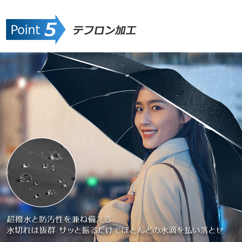 10本骨 折りたたみ傘