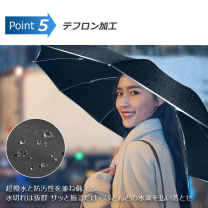 10本骨 折りたたみ傘