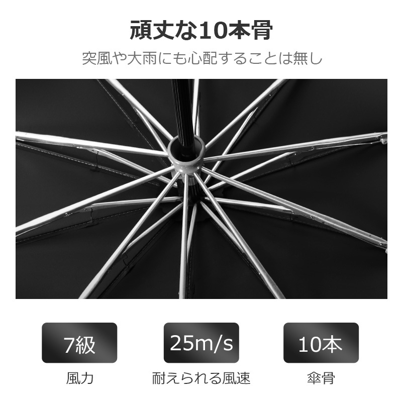 10本骨 折りたたみ傘