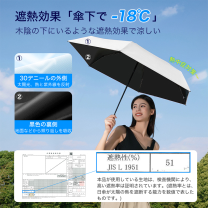 超軽い！折りたたみ傘