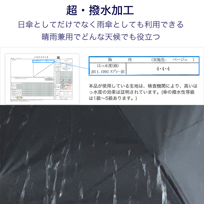 超軽い！折りたたみ傘