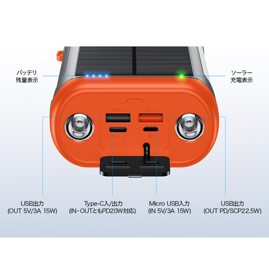 V40Proモバイルバッテリー