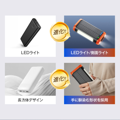 V40Proモバイルバッテリー