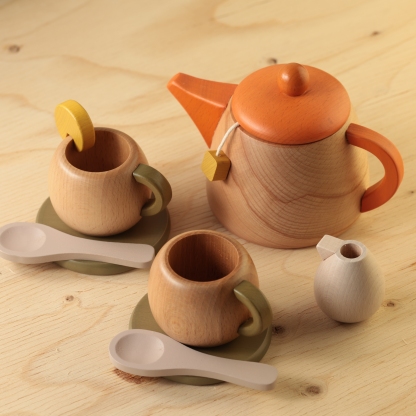 ティーセット（木のおままごと）-KIITASU