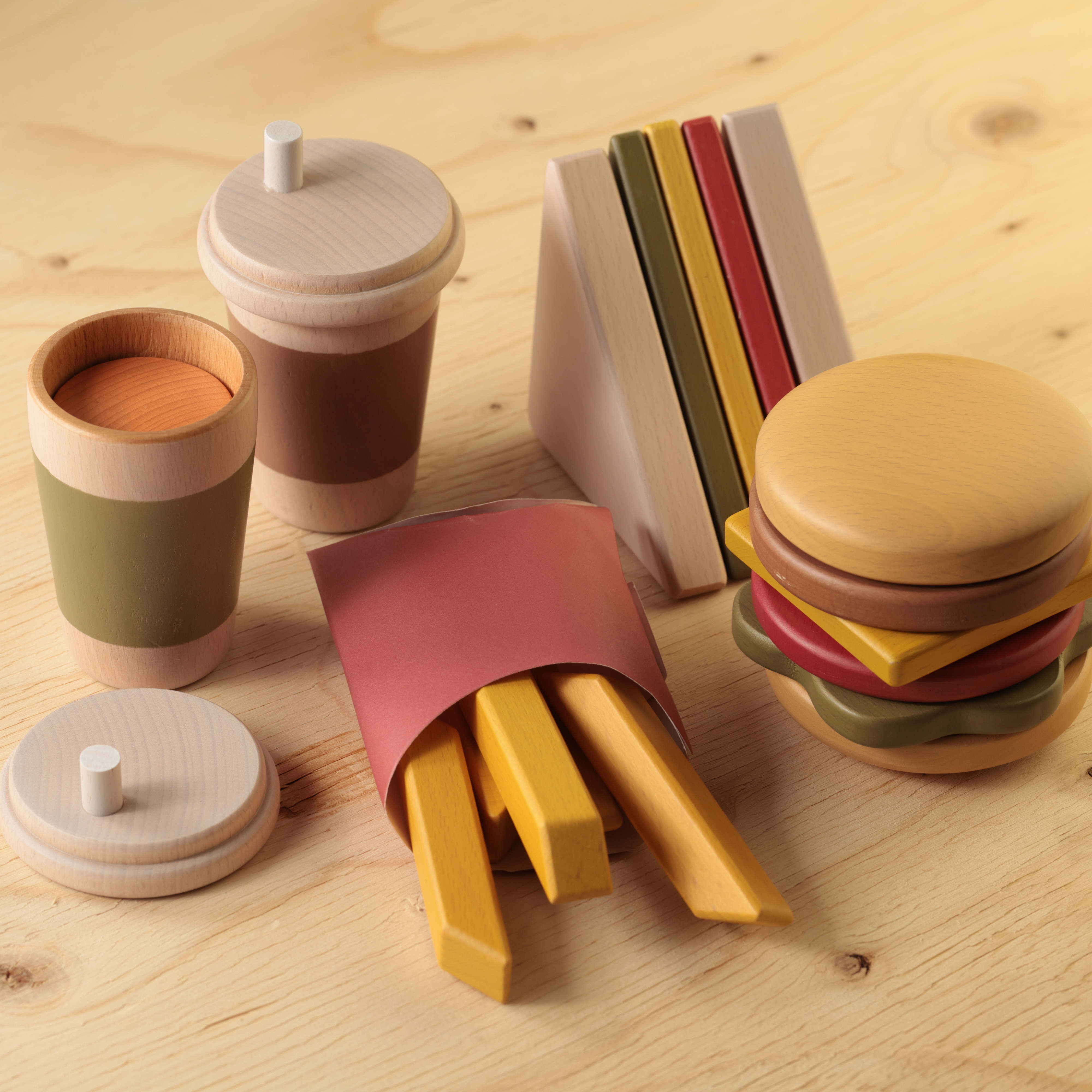 皆のまま ピクニックセット（木のおままごと）-KIITASU