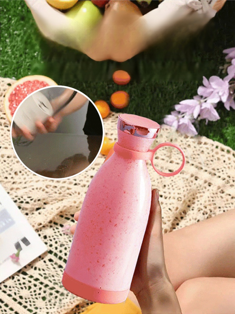 Portable Mini Electric Juicer Cup, Rechargeable And Portable, One-Button Fresh Juicing, Enjoy Juice And Smoothies Anytime