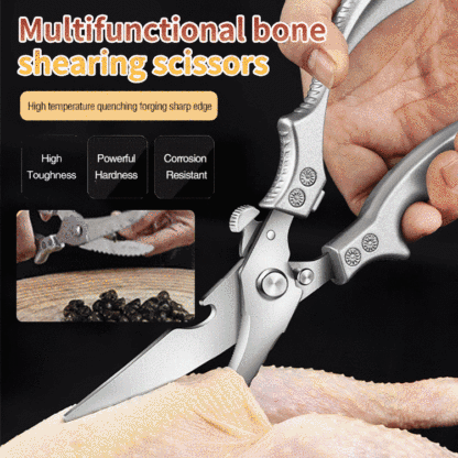 Stainless steel universal scissors