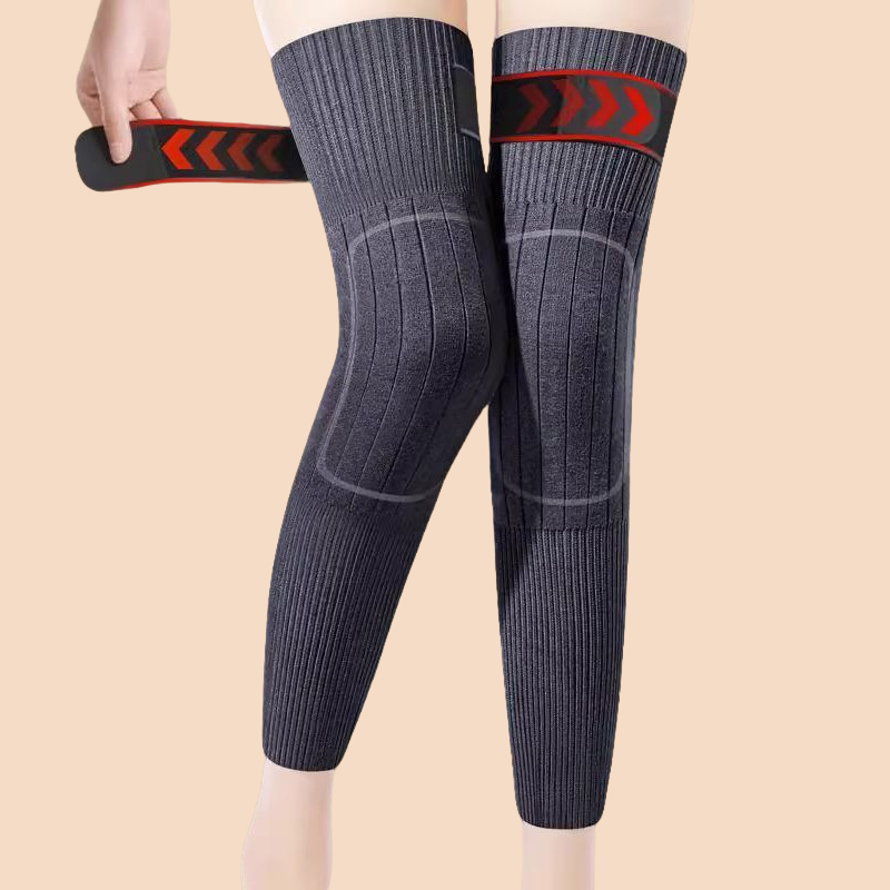 SL- Cashmere Knee Support with Straps