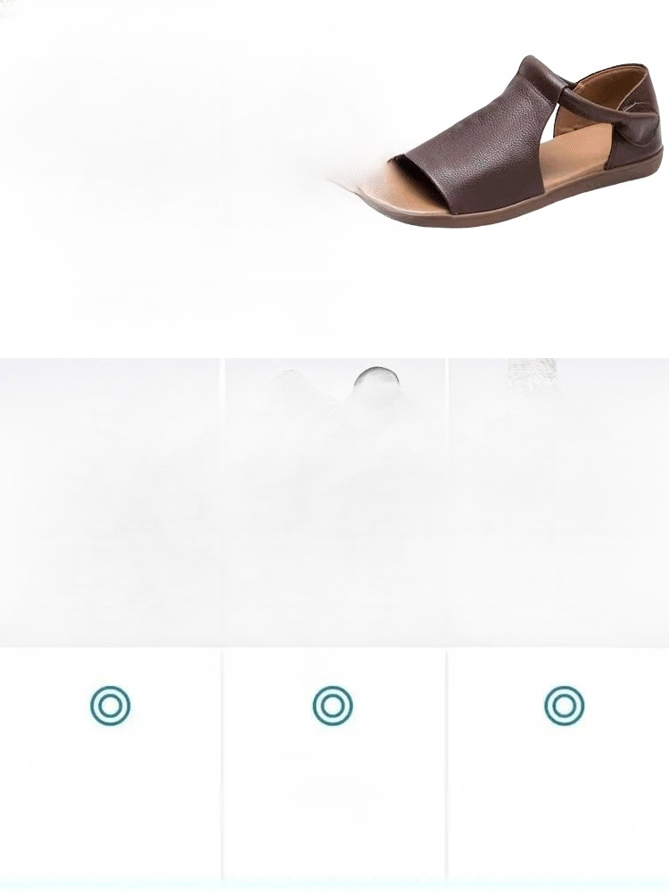 Handmade leather sandals