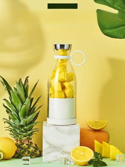 Portable Mini Electric Juicer Cup, Rechargeable And Portable, One-Button Fresh Juicing, Enjoy Juice And Smoothies Anytime