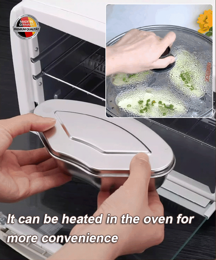 Stainless Steel Steamer Box Set