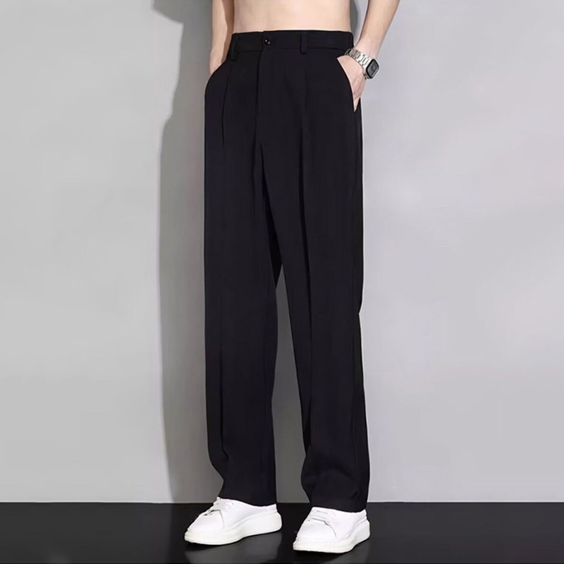 Men's draped trousers