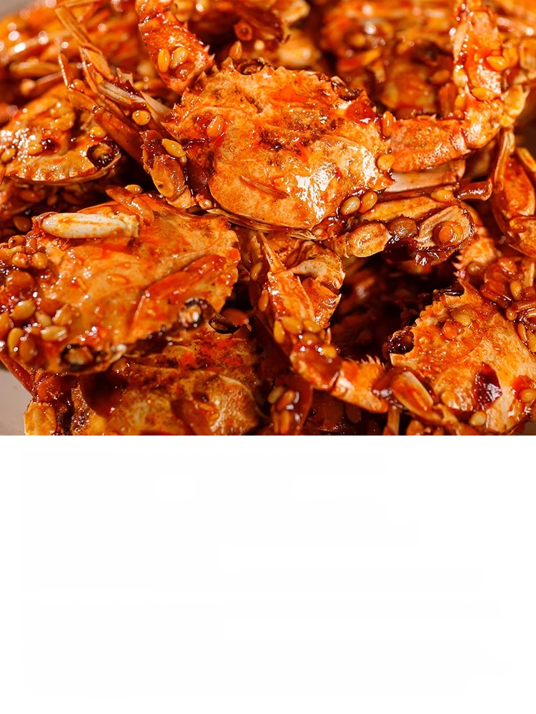 One Bite And It'S So Addictive! The Crispy Baby Crab Is So Crunchy You Can Even Chew The Shell.High in Protein, Low in Sodium