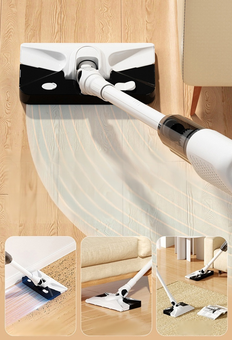 [Wireless vacuuming and mopping] High suction power dust mite removal mopping machine