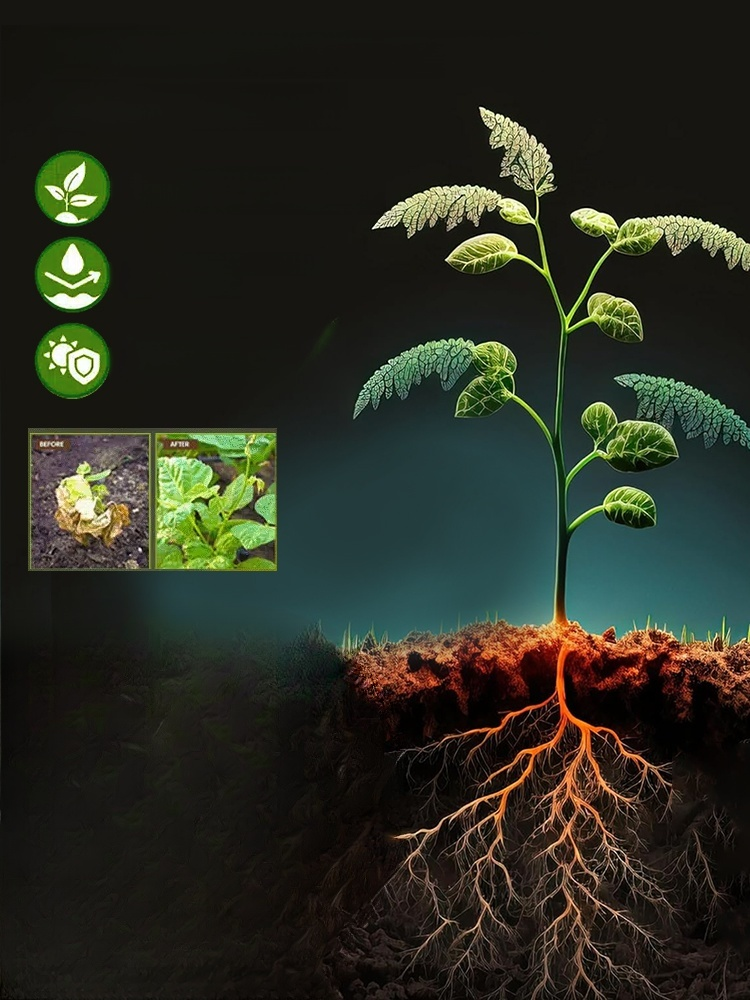 Plant fertilizer enhancer