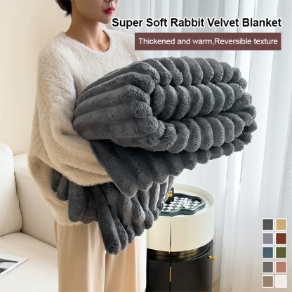 SL-High Quality Flannel Thickened Warm Blanket