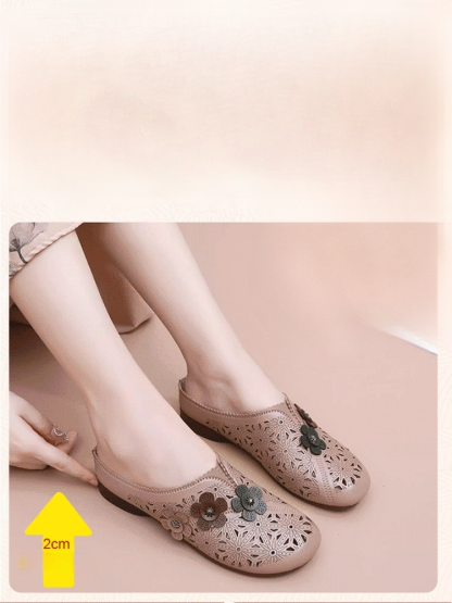 Women's hollow petal breathable sandals
