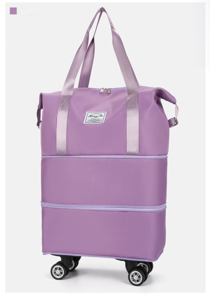 Large capacity universal wheel waterproof dry wet separation travel bag