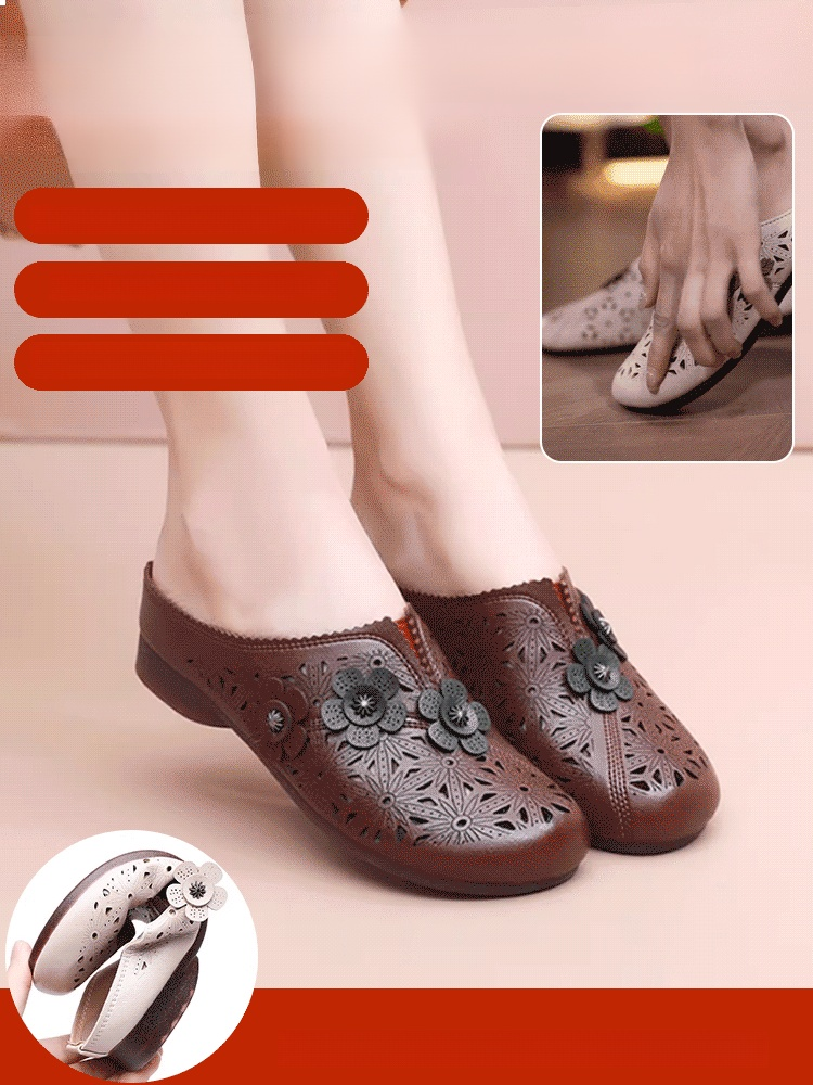 Women's hollow petal breathable sandals