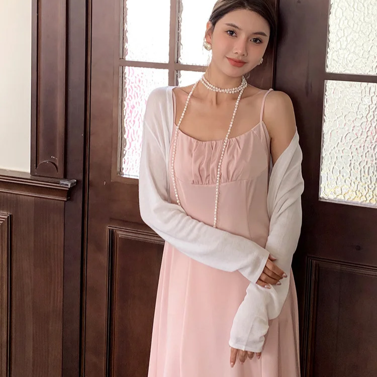 Women’s ice silk knit cardigan