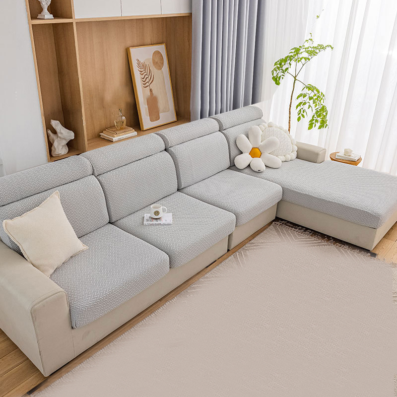 Simple style stretchy sofa cover