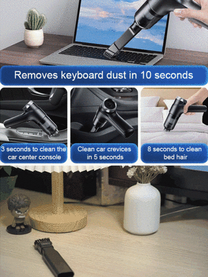 Wash, blow, charge and pump 4-in-1 automatic vacuum cleaner