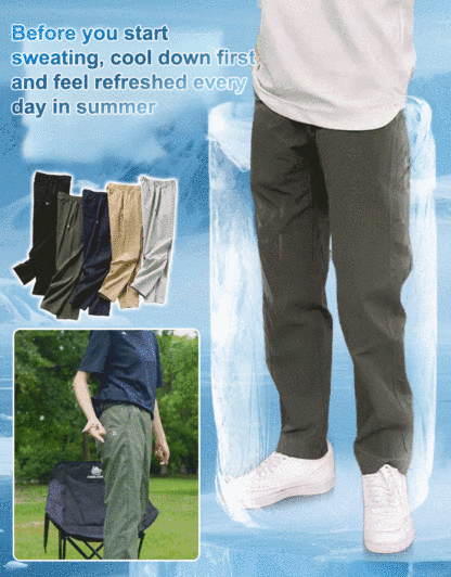 Men's Breathable Waterproof Quick-Dry Utility Triangle Cargo Pants