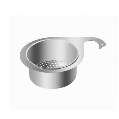 Stainless steel swan colander