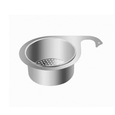 Stainless steel swan colander