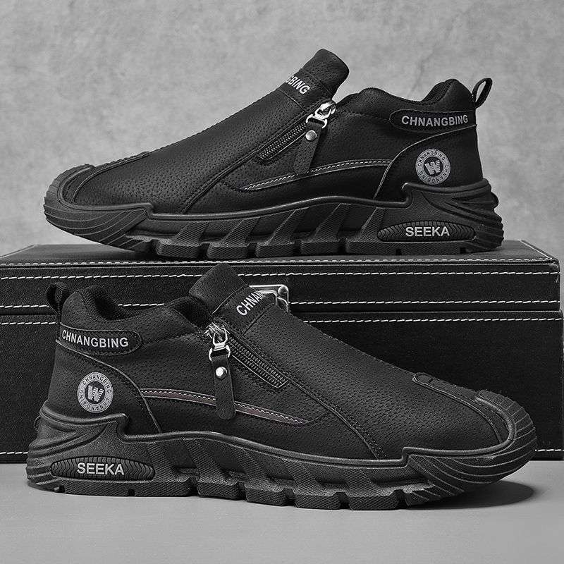 Men's Waterproof Casual Sneakers with A Cushiony, Cloud-soft Sole for Long Walks