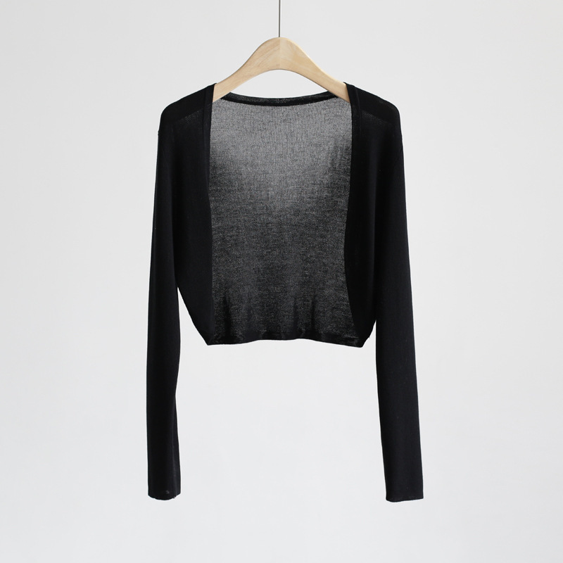 Women’s ice silk knit cardigan
