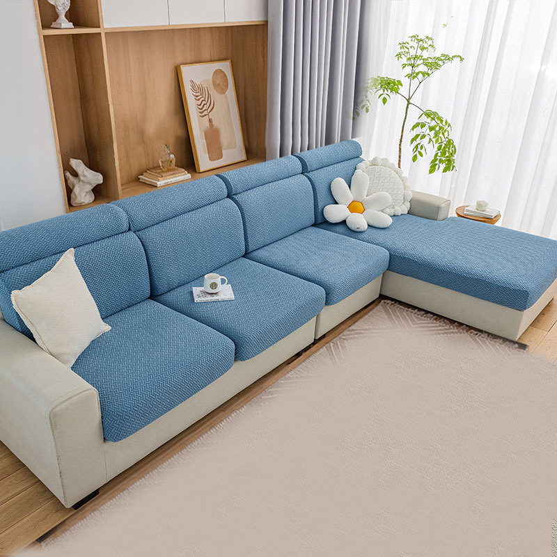 Simple style stretchy sofa cover