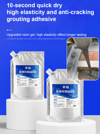 【10 seconds to dry】Roof floor crack repair grouting adhesive
