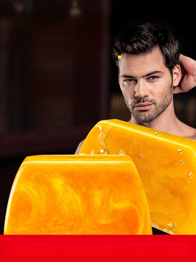 Amino Acid Handmade Perfume Gold Essential Oil Soap Gently Cleanses Without Damaging The Skin, Leaving It Smooth And Radiant