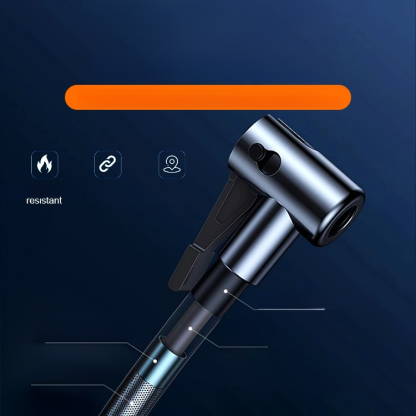 High-Power Car Air Pump, One-Second Air Replenishment And Fast Charging, Compact And Portable, Saves Space