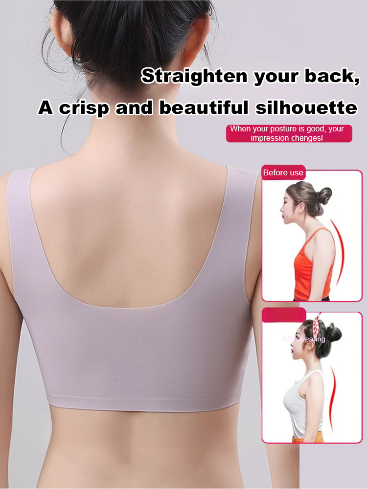 Letter shoulder strap seamless underwear