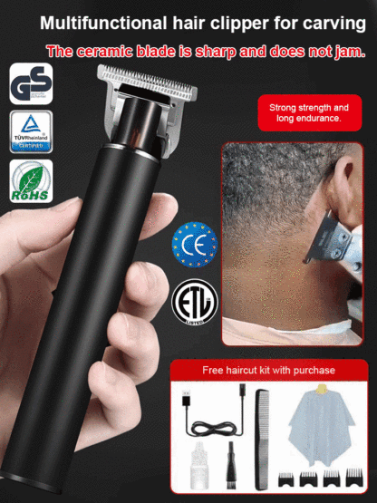 Multifunctional carving hair clipper