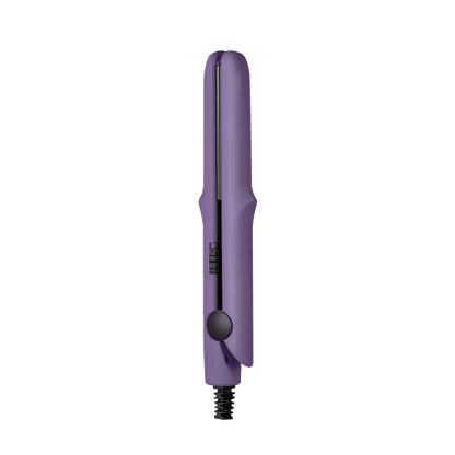 Mini ceramic hair straightener with constant temperature care, portable and space-saving, straightens and curls hair with just one click