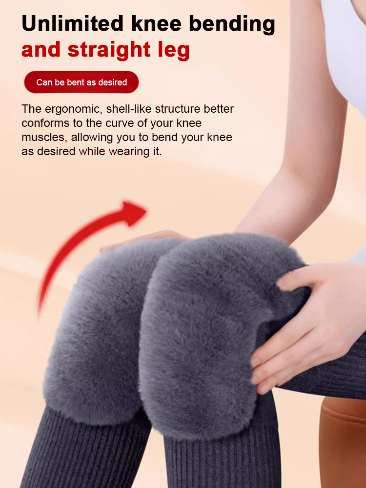 SL- Cashmere Knee Support with Straps