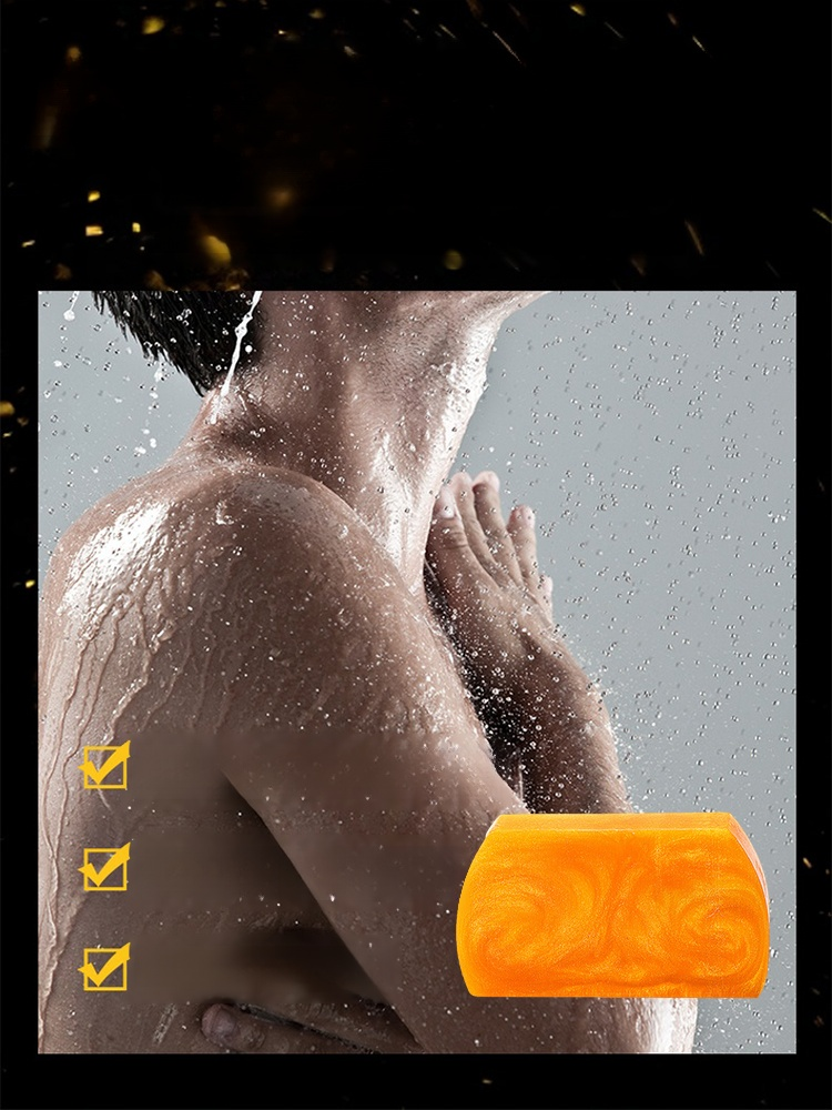 Amino Acid Handmade Perfume Gold Essential Oil Soap Gently Cleanses Without Damaging The Skin, Leaving It Smooth And Radiant