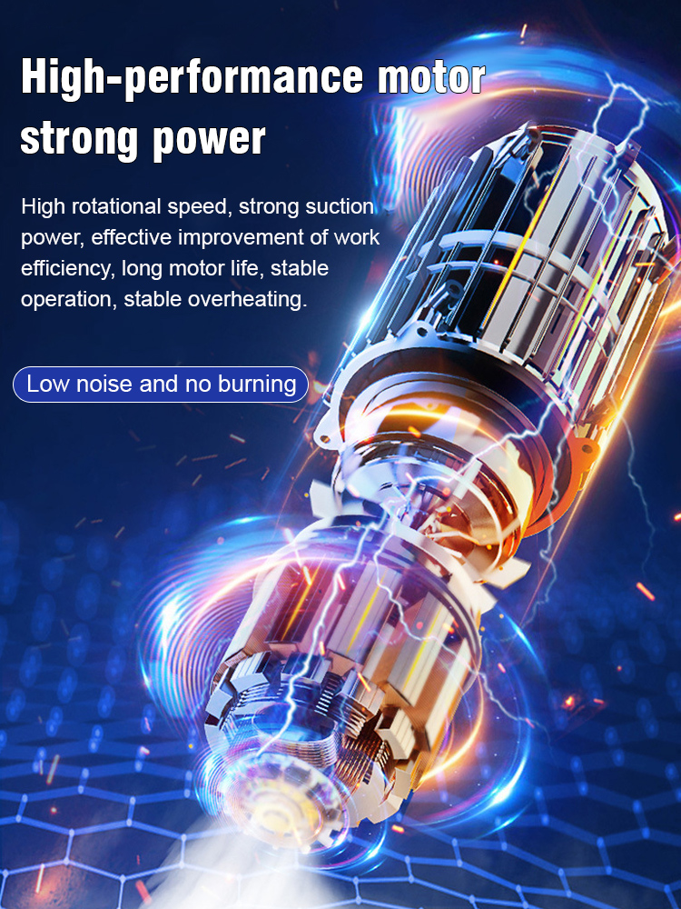 Wash, blow, charge and pump 4-in-1 automatic vacuum cleaner