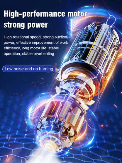 Wash, blow, charge and pump 4-in-1 automatic vacuum cleaner