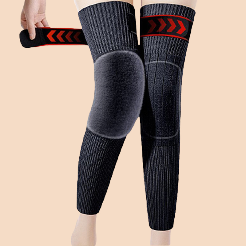 SL- Cashmere Knee Support with Straps